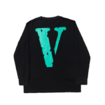 Friends Vlone Basic Green Edition Black Long Sleeve 2