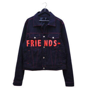 VLONE Denim Friends Jean Jacket (Red)