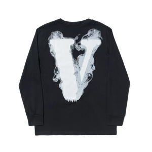 Vlone Skull Angel Black Long Sleeve