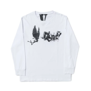 Vlone Skull Angel White Long Sleeve 2